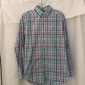 Men’s Button-Down Slim Fit Whale Shirt
